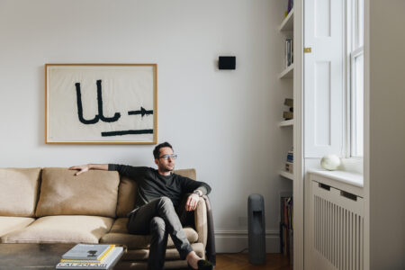 My Modern House: White Cube director Mathieu Paris on his love for art and 1950s design at his elegantly renovated Regency flat in Pimlico